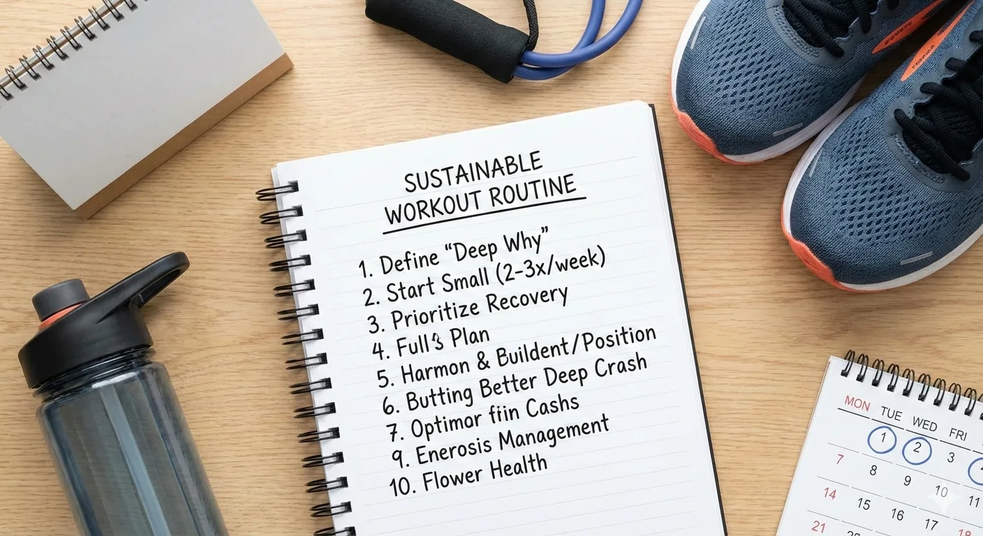 How to Build a Sustainable Workout Routine - 糖果派对yutailong